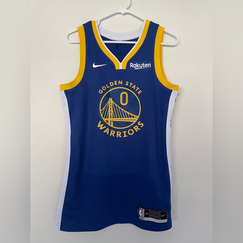 Gary Payton II Golden State Warriors ‘21 swingman badge jersey